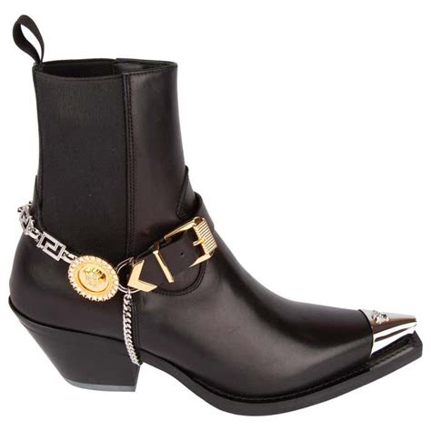 versace medusa western|Versace Medusa boots.